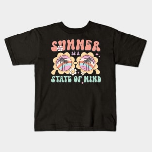Summer is a state of mind Kids T-Shirt